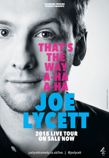 joe lycett tour poster