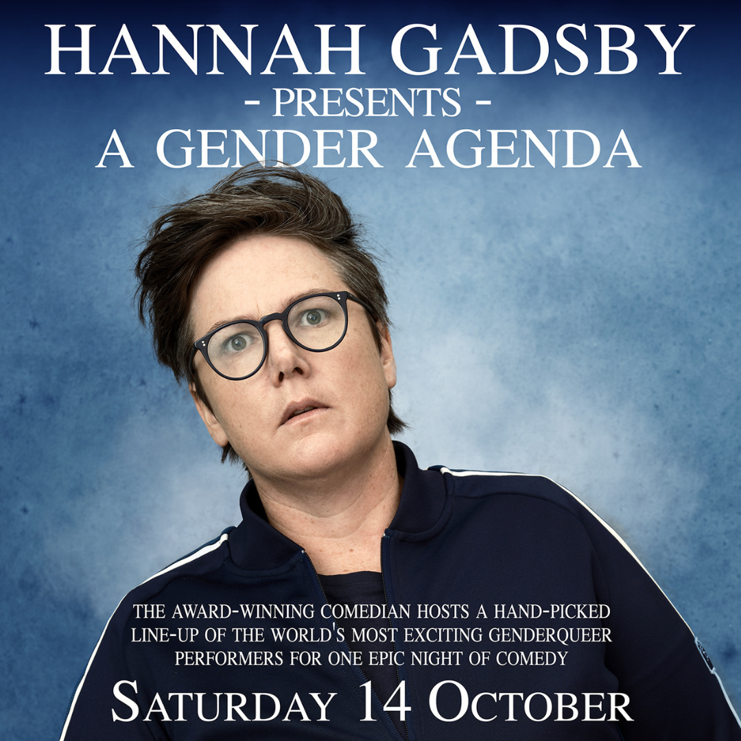 London shows For Hannah Gadsby this october