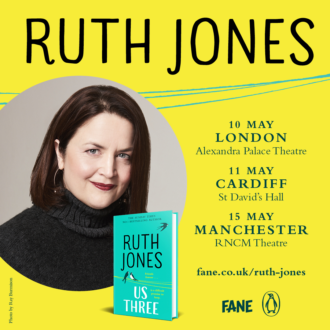 News Book Tour For Ruth Jones to promote new novel