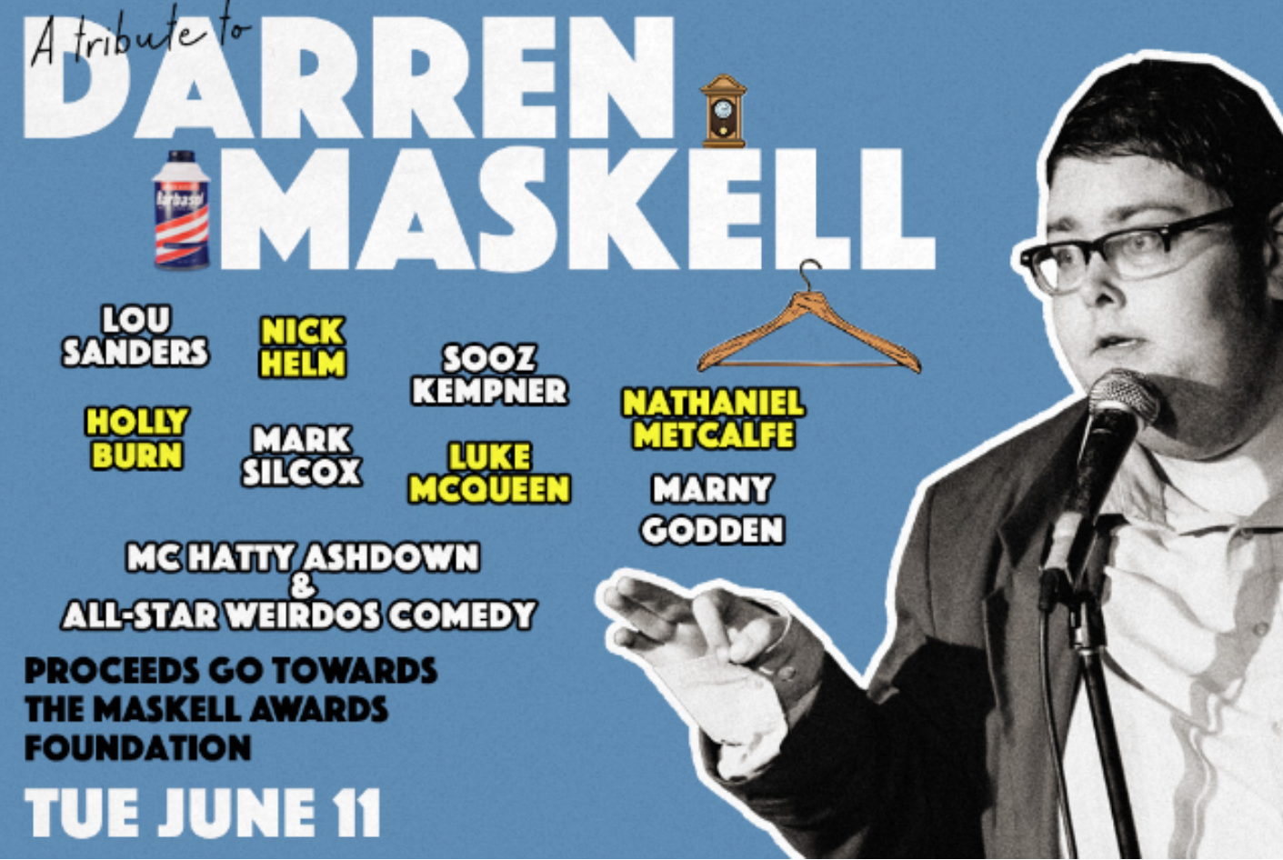 Tribute Show To Darren Maskell And Award Launched