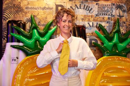 Amy Webber Crowned Dabbers’ Next Top Bingo Caller 2023