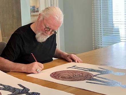 New Billy Connolly Art Unveiled