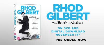 Rhod Gilbert Releases Latest Show Book Of John