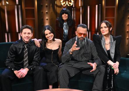 The Claudia Winkleman Show Guests This Week Guz Khan, Joanne McNally and Rachel Zegler