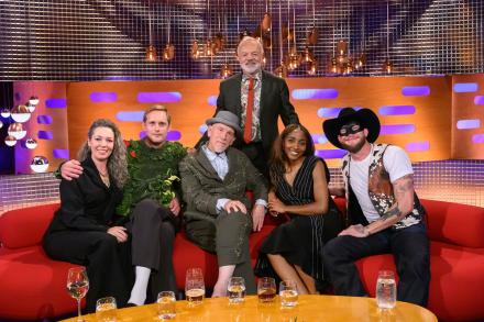 Graham Norton Show Guests Are Olivia Colman, Alexander Skarsgard, John Malkovich, Ayo Edebiri, Orville Peck