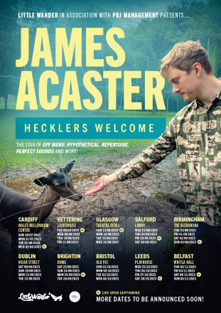 Video: Watch The Trailer For James Acaster's HBO Special Hecklers Welcome