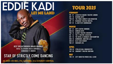 Tour Dates For Eddie Kadi