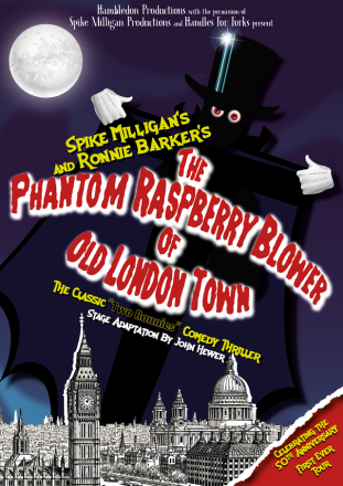 Stage Tour For Spike Milligan And Ronnie Barker's The Phantom Raspberry Blower of Old London Town