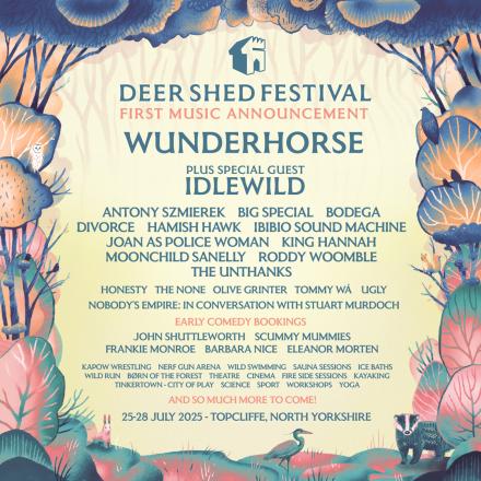 Deer Shed Festival Reveals Comedy Acts Deer Shed Festival Reveals Comedy Acts