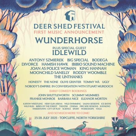 Deer Shed Festival Reveals Comedy Acts