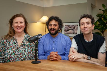 Nish Kumar Talks To Nick Grimshaw and Angela Hartnett About Bread Roll Throwing, Eating Brains And Nude With Nish 