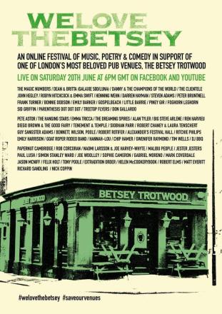 News: Fundraiser For Betsy Trotwood with Henning Wehn, John Hegley & More