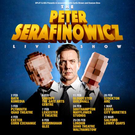Live Tour for Peter Serafinowicz