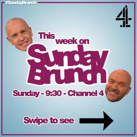 Who Is On Sunday Brunch This Week?