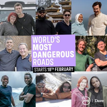 Line-Up Announced For New Series Of World's Most Dangerous Roads 