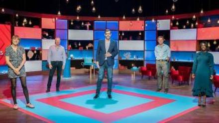 Richard Osman's House Of Games With Maisie Adam, Rory Bremner, James Cracknell, Michelle Gayle