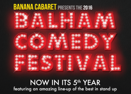 News: Balham Comedy Festival Line Up Announced