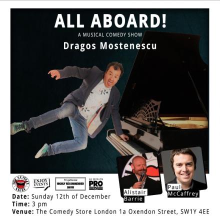 Special Gig For Dragos Montenescu