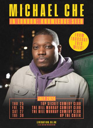 Intimate London Shows For Michael Che