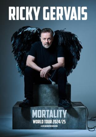 Ricky Gervais Announces Show Dates, World Tour And Netflix Special Title 
