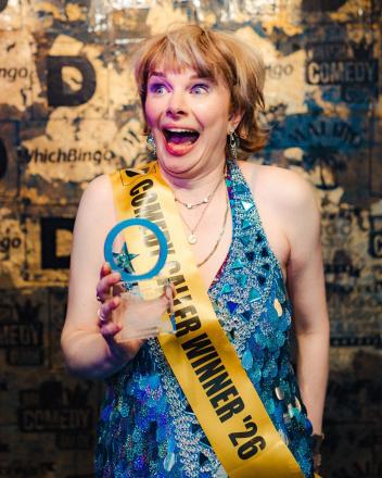 Rachel Baker Wins Dabbers Bingo Comedy Caller Contest 2026 Rachel Baker Wins Dabbers Bingo Comedy Caller Contest 2026