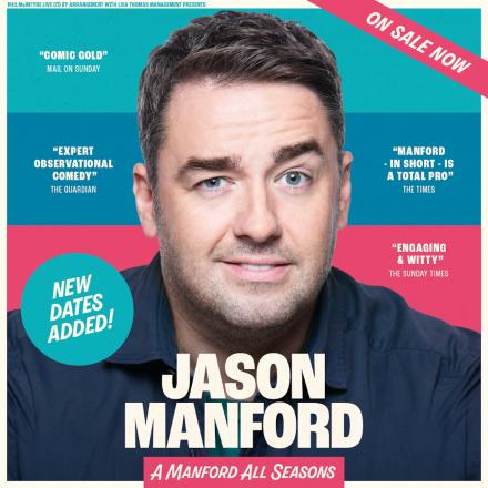 Lots Of Extra Dates For Jason Manford Tour