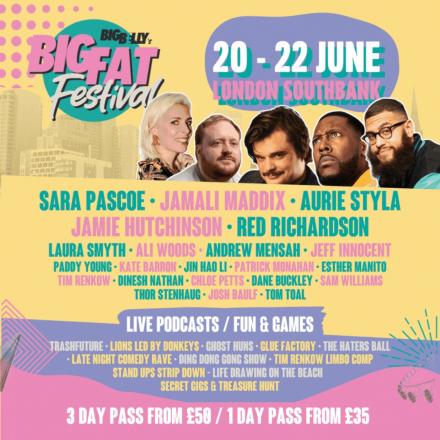 New Summer Comedy Festival Announced For London's Southbank New Summer Comedy Festival Announced For London's Southbank