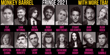 More Edinburgh Fringe Show Including Fern Brady, Nish Kumar, Larry Dean, John-Luke Roberts, Jordan Brookes.