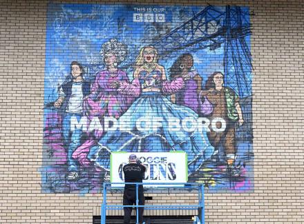 BBC’s Smoggie Queens Turned Into A Work Of Wall Art In Middlesbrough 