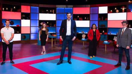 Richard Osman's House of Games This Week With Jessie Cave, Simon Hickson, Ayesha Hazarika and AJ Pritchard