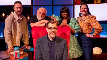 Richard Osman's House Of Games With Emma sidi And Alexei Sayle