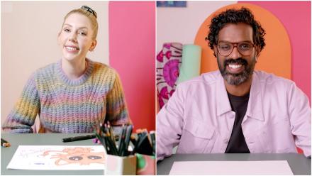Harry Hill, Katherine Ryan, Romesh Ranganathan, Tom Allen Join Children's Art Show Harry Hill, Katherine Ryan, Romesh Ranganathan, Tom Allen Join Children's Art Show