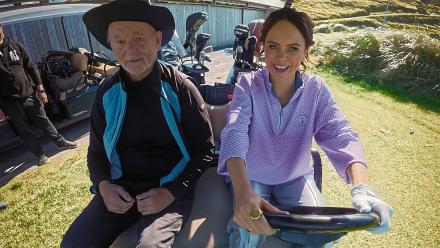Joanne McNally And Chris O'Dowd Chip In To Bill Murray's Golf Series Joanne McNally And Chris O'Dowd Chip In To Bill Murray's Golf Series