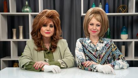 Ellie White And Natasia Demetriou  On Their New Comedy Series