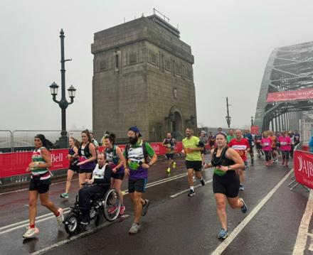 Lost Voice Guy Lee Ridley Completes The Great North Run