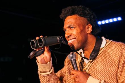 Review: Edinburgh Fringe 2025 – Toussaint Douglass: Accessible Pigeon Material, Pleasance Courtyard