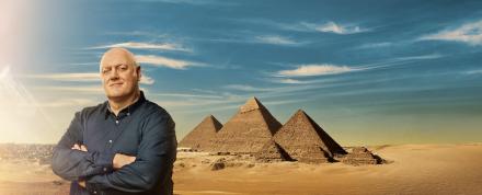 Interview: Dara O Briain On New Series The Mysteries Of the Pyramids