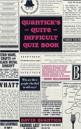 Book Review: Quantick's Quite Difficult Quiz Book