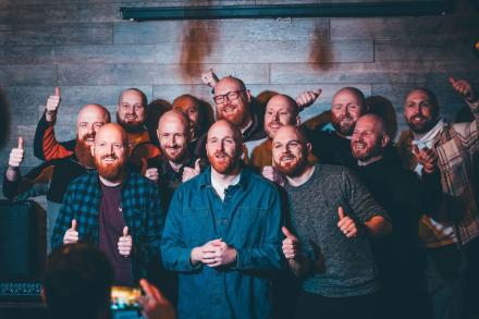 Bald Ginger Comedian Entertains Bald Ginger Fans