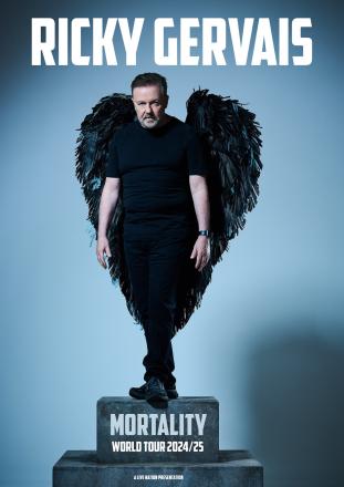 Ricky Gervais Announces European Dates For Mortality Tour