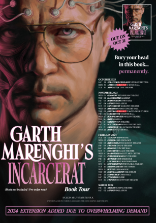 New Book Tour For Garth Marenghi