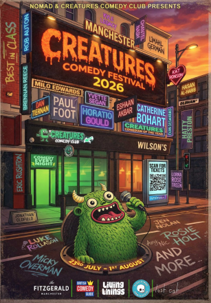 Creatures Comedy Festival Announces This Year's Line Up 