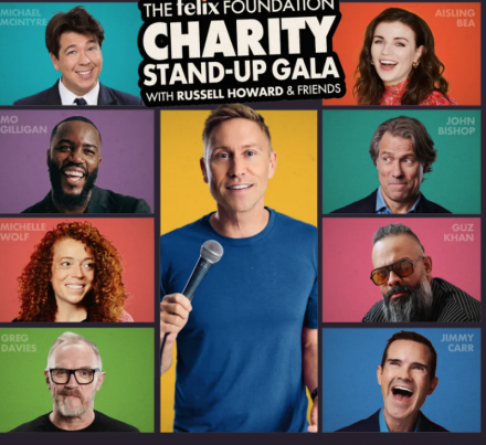 Russell Howard And His Wife Set Up A Charity Following The Death Of His Child After Birth – Major Fundraiser Announced