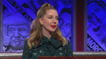 Mother of God – Adrian Dunbar Hosts Have I Got News for You, Katherine Ryan & Tim Shipman Guest