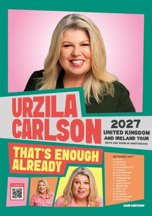 UK And Europe Dates For Urzila Carlson