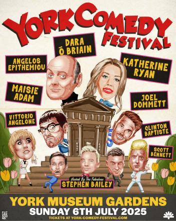 York Comedy Festival Line-Up Announced