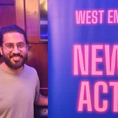 Gary Joel wins West End New (old) Act of the Year