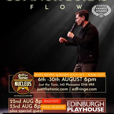 Connor Burns Adds Third Playhouse Show To Edinburgh Fringe Run