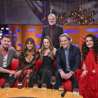Graham Norton Show With Chris Hemsworth, Halle Berry, Rachel McAdams, John Bishop, Jessie Ware Graham Norton Show With Chris Hemsworth, Halle Berry, Rachel McAdams, John Bishop, Jessie Ware