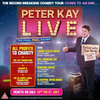 Final Final Shows For Peter Kay 